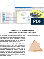 Diario Del Estimador de Costos. Nota 8 La Estructura de Desglose Del Costo