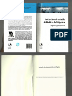 Iniciación Al Estudio Didáctico Del Algebra - Cármen Cessa PDF