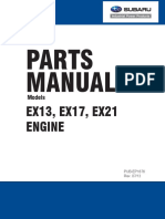 Parts Manual: EX13, EX17, EX21 Engine