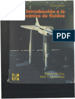 FOX MECANICA DE FLUIDOS 4 en Espan Ol PDF