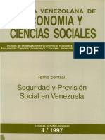 Seguridad y prevención social en Venezuela (sobre modernidad y posmodernidad)