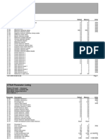 Fill Nozzle Parameter List