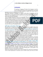 Semantics and Theories of Semantics PDF