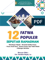(E-Book) 12 Fatwa Populer Ramadhan
