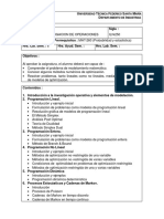 ILN250 - Gestion de Investigacion de Operaciones