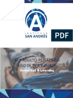 RCP ADULTO-PEDIATRICO, USO DE DEA Y OVACE 21 Horas