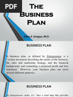 Chapter 5 The Business Plan