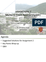 Midterm Exam Review (Again