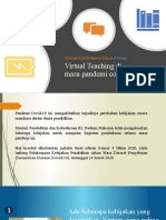 Virtual Teaching Di Masa Pandemi Covid - 19