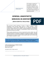 General Anaesthesia Standards PDF