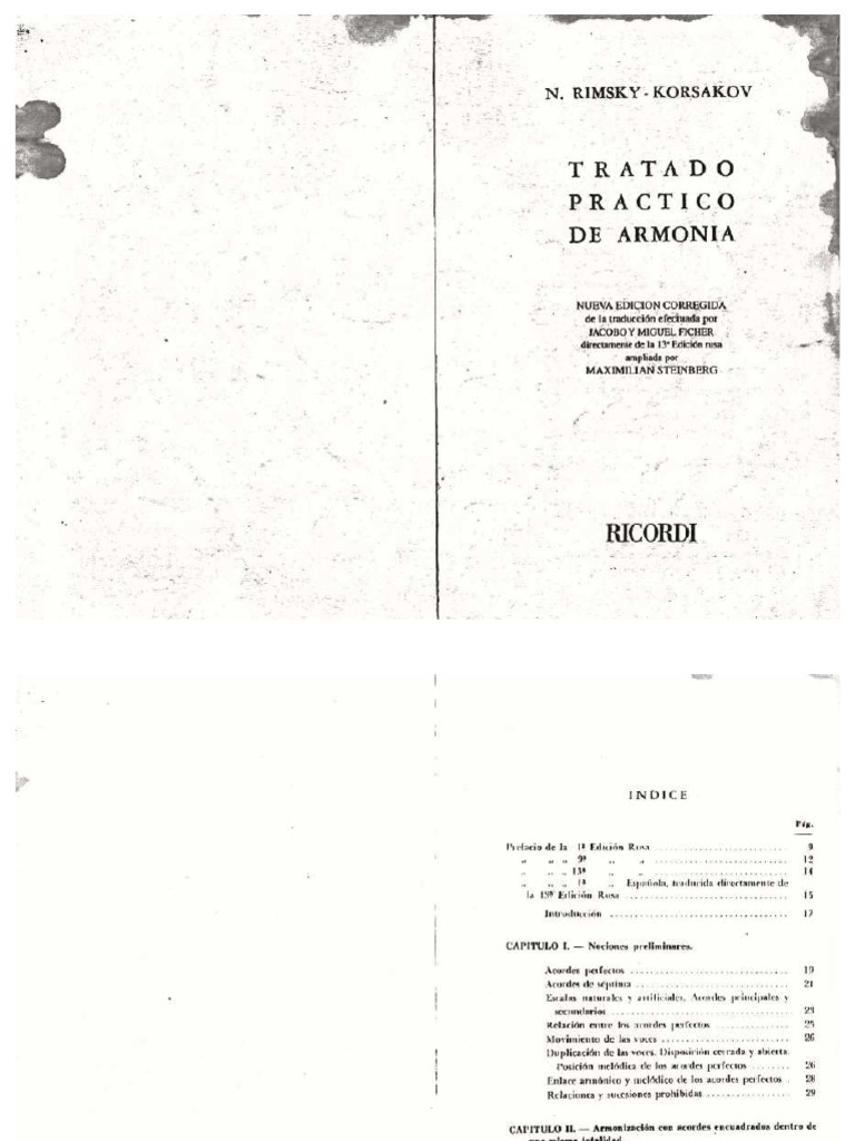 Edoc Pub Armonia Rimsky Korsakov PDF PDF