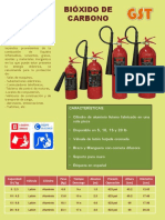 Ficha Técnica EXAIN CO2 GST Aluminio (5, 10, 15, 20 LB)