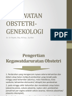 Kegawatan Obstetri - Genekologi