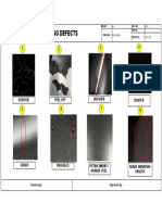 ED-coating Defect Matrix