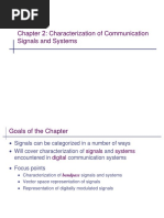 Characterization of Signal and Systems