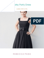 RP Pattern Patsy Party Dress Ladies A4 PDF