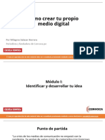 Como Emprender Tu Medio Digital Modulo 1 - Version Resumen PDF