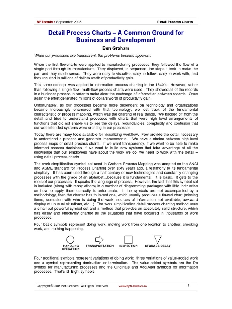 Graham Process Mapping | PDF | Business Process | Cognitive Science