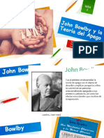 John Bowlby y La Teoría Del Apego