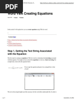 Word VBA Creating Equations - VBA and VB - Net Tutorials, Education and Programming Services