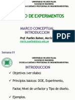 Semana 1-Diseño de Experimentos PDF