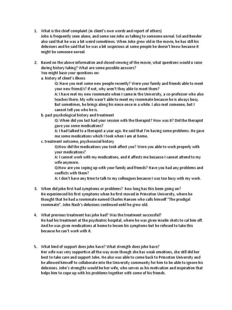 worksheet A Beautiful Mind Worksheet john nash
