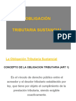 La Oblig Trib Sustancial