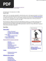 A Technical Introduction To XML: Start Here