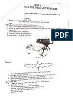 acoustics and wind flow measures