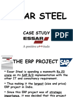 Essar Steel: Case Study