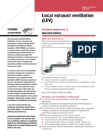 Local Exhaust Ventilation (LEV) : Offshore Coshh Essentials