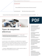 Tipos de Empalmes Eléctricos - ISEESAC