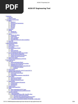 Acos Et Engineering Tool Pdf