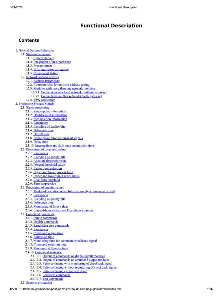 Functional Desription | PDF