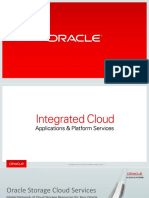Oracle Storage Cloud Services - Customer Presentation