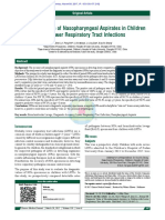 Diagnostic Value of Nasopharyngeal Aspirates in CH