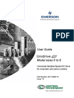 Unidrive SP-User Guide - I14 (Size 0-6) PDF