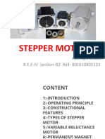 Stepper Motor: B.E.E-IV Section-B2 Roll-001610801123