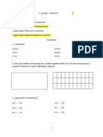 Matematika Feladatok