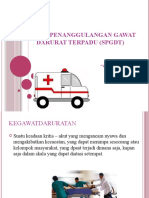 Sistem Penanggulangan Gawat Darurat Terpadu (SPGDT)