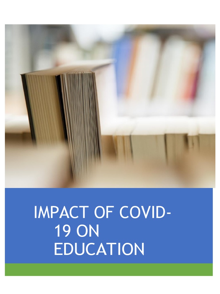 IMPACT OF COVID On Education | PDF | Educational Technology | Evaluation
