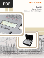 Scope: Surge Arrester Leakage Current Analyser