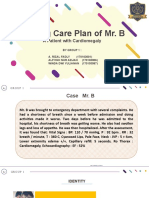 Nursing Care Plan for Cardiomegaly Patient Mr. B