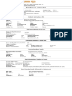 Hostel Permanent Admission Form