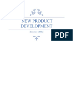 New Product Development: (Document Subtitle)