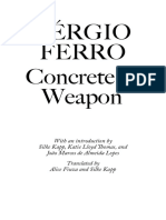 Sérgio Ferro Concrete As Weapon