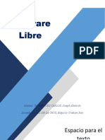 Software Libre Definicion