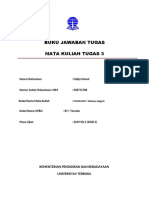 Buku Jawaban Tugas Mata Kuliah Tugas 3: Nama Mahasiswa: Halija Manaf