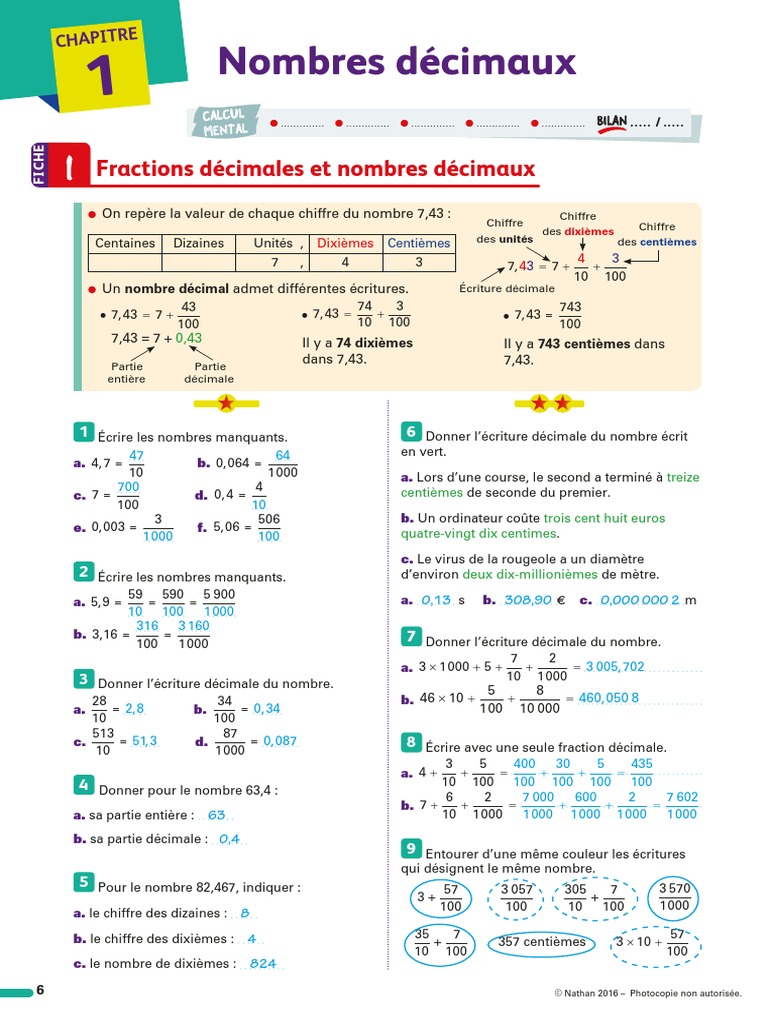 Le Cahier Transmath 4e Corrigé 2016 Pdf Transmath Cahier5e LDP ch1 PDF | PDF | Notation | Notation (mathématiques)
