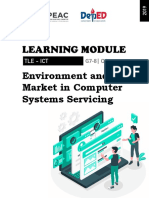 Learning Module: Environment and Market in Computer Systems Servicing